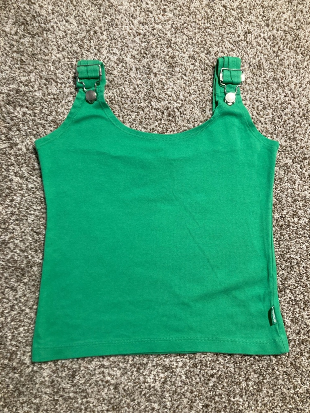 Cowgirl Up Vintage Green Adjustable Strap Tank Top - Women (Item No. A23)